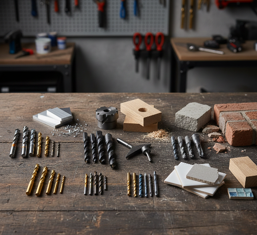 Şarjlı Matkap Uçları: Hangi Malzeme İçin Hangi Uç Kullanılır?