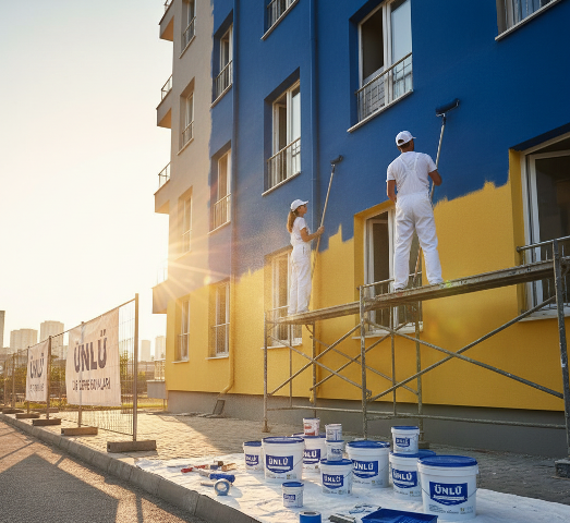 Dış Cephe Boyasında Ünlü Boya Neden Öne Çıkıyor? Dayanıklılık ve Performans Analizi