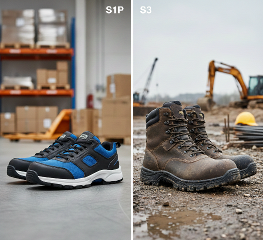 İş Ayakkabısında S1P mi S3 mü? Aradaki Farkı ve Güvenliğinizi Belirleyen Detaylar
