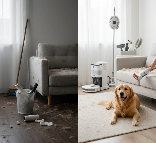 Evcil Hayvanlı Evler İçin Pratik Temizlik: Tüy Sorununu Bitiren 7 Yardımcı Ürün