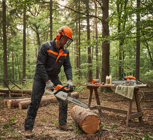 Ağaç Kesme Makinelerinde Güvenli Kullanım ve Bakım Rehberi: Doğru Ekipman, Uzun Ömürlü Performans