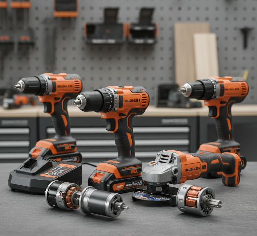 Kömürsüz Motor Nedir? Akülü El Aletlerinde Performans ve Dayanıklılığı Artıran Yeni Nesil Teknoloji
