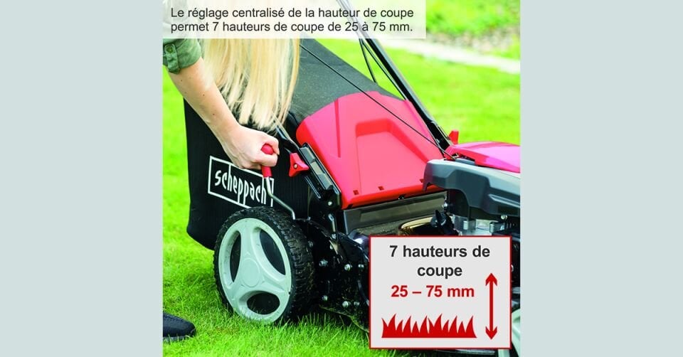 Scheppach Benzinli Çim Biçme Makinesi MS173-51