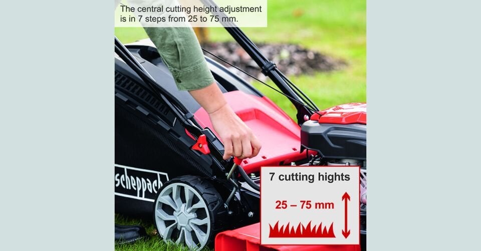 Scheppach Benzinli Çim Biçme Makinesi MS225-56