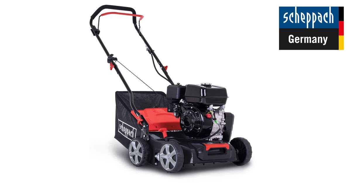 Scheppach Benzinli Çim Havalandırma Makinesi SC55P