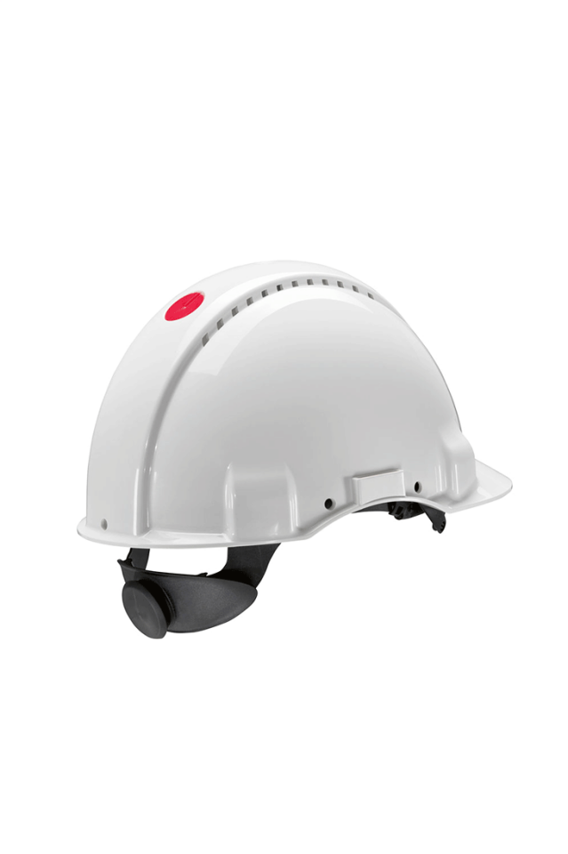G3000NUV-VI Havalandırmalı Vidalı Uvlı Baret Beyaz