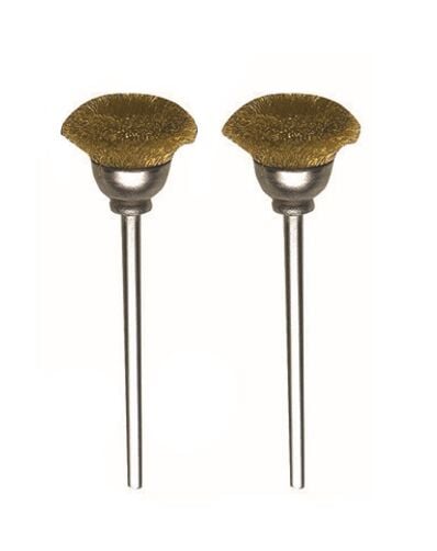 Proxxon 28963 Pimli Sarı Tel Fırça 13 mm 2 Adet
