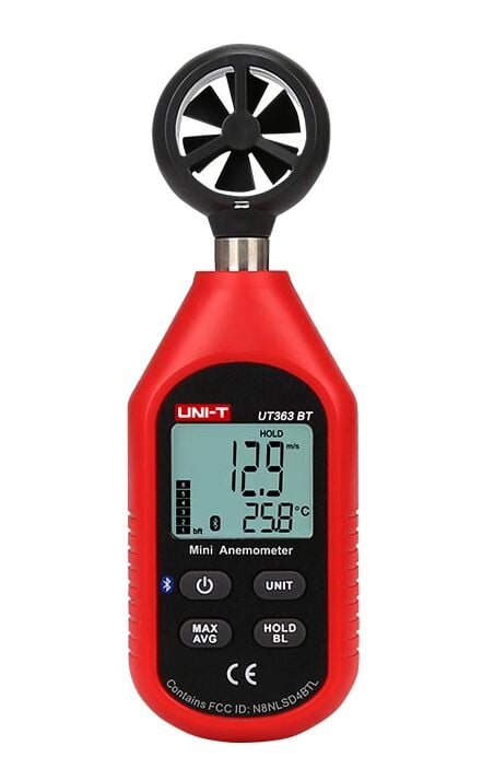 UNI-T UT363BT Bluetooth Dijital Anemometre Rüzgar Hızı Ölçer