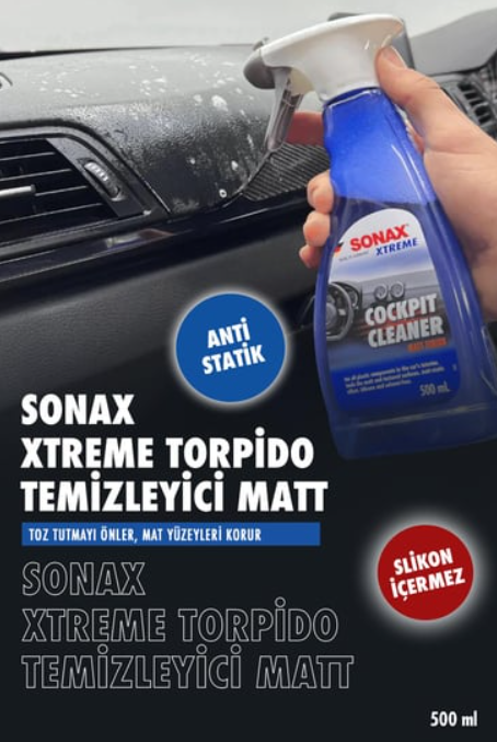 Sonax Xtreme Torpido Temizleyici Matt 500ML