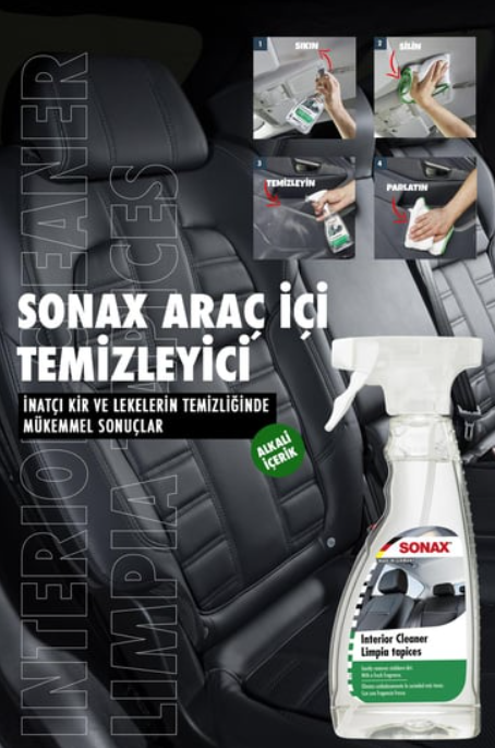 Sonax Araç İçi Temizleyici 500 ml