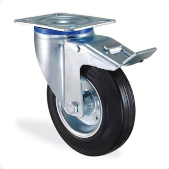 Kama SLP3302 Döner Frenli Lastik Teker Serisi