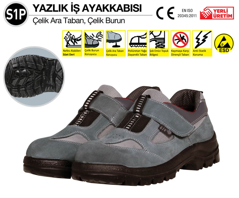414 Ayakkabı S1P N0.45 41161