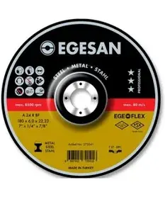 180x3 Egesan Metal Kesme Taşı (25'li)