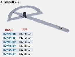 150x200 Açılı İletki Gönye