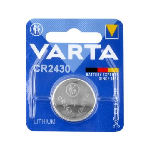 Varta CR2430 3 V Lityum Düğme Pil