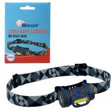 Mercure Ledli Kafa Lambası  MC 6543-3AAA Pilli