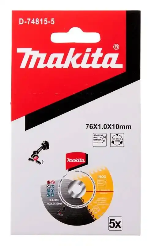 Makita D-74815-5 DMC300 için Paslanmaz Çelik Kesme Diski