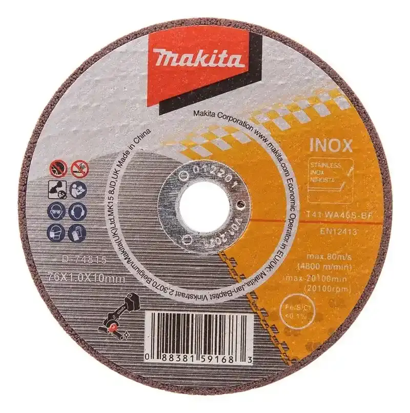 Makita D-74815-5 DMC300 için Paslanmaz Çelik Kesme Diski