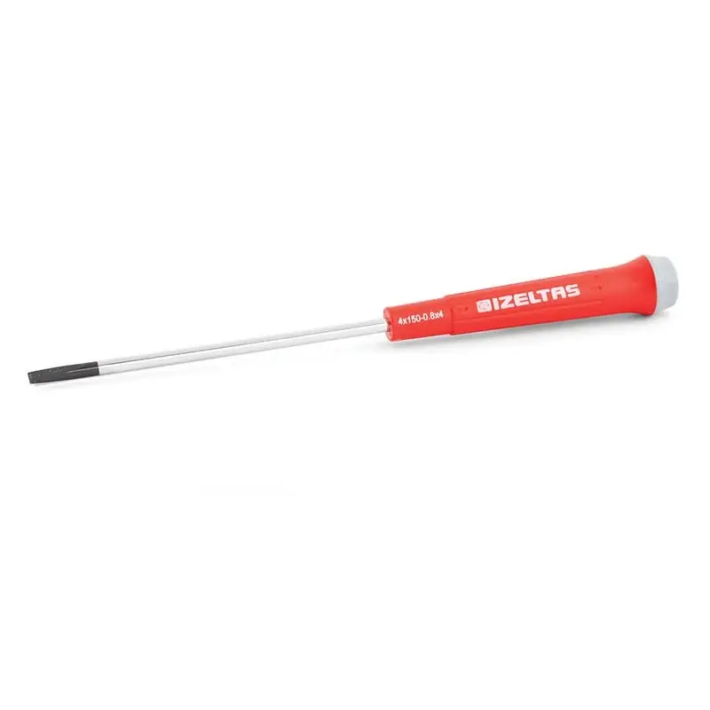 İzeltaş Elektronikçi Klemens Düz Uçlu Tornavida 2.5x60
