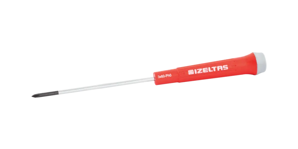 İzeltaş Elektronikçi Klemens Yıldız Uçlu Tornavida 4x80 PH0