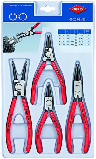 Knipex 00 20 03 V02 Segman Pense Setı 4 Prç