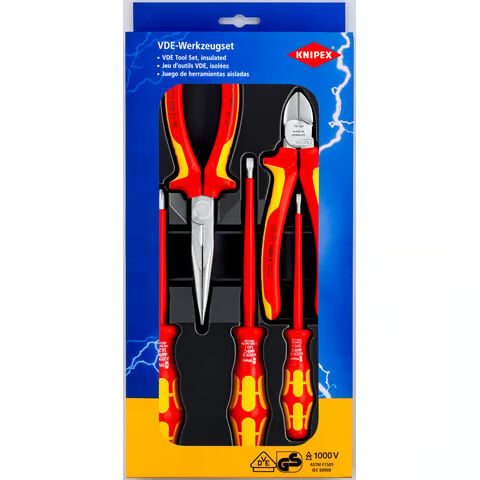Knipex 5 Parçalı Vde Paketi
