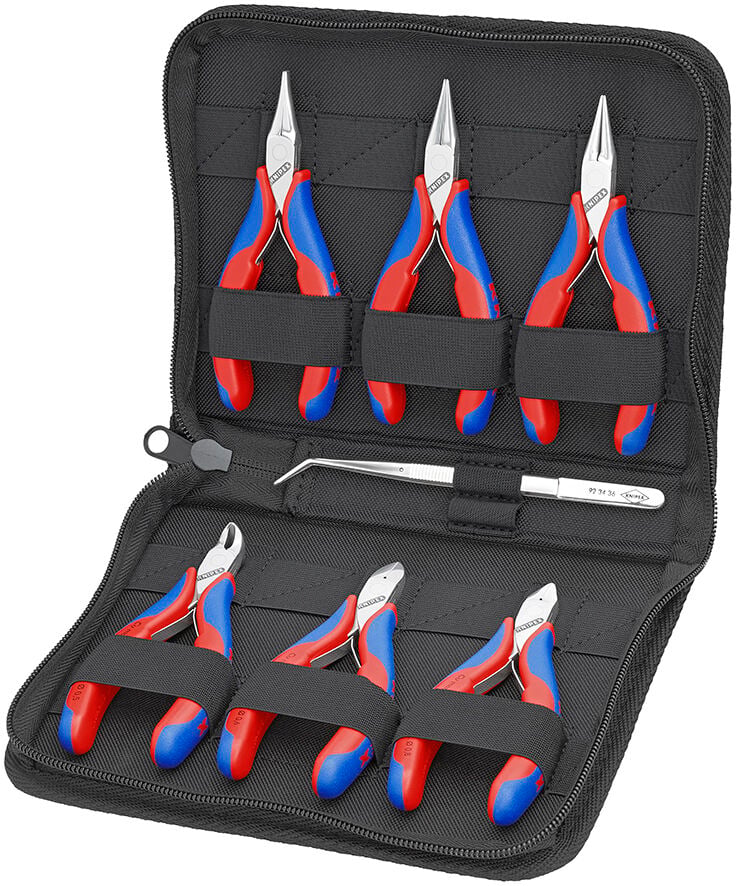 Knipex 00 20 16 - 6'lı Elektronıkçı Pense Setı