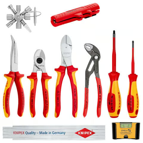 Knipex Elektro Uzatma Seti (10 Parçalı)
