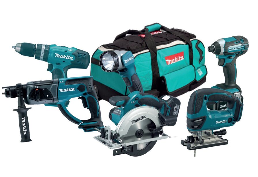 Makita DLX6068PT Akülü 6'lı Makine Seti