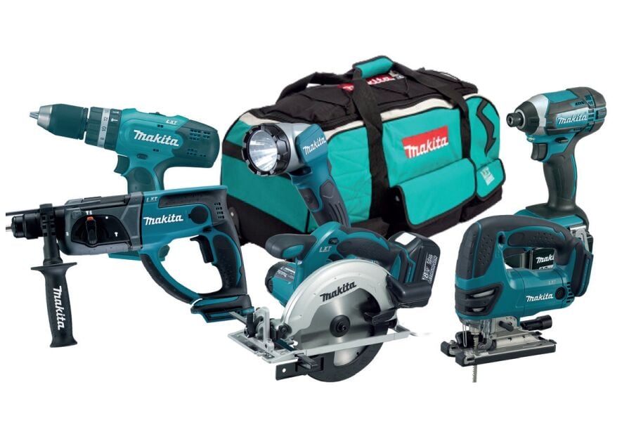 Makita DLX6068PT Akülü 6'lı Makine Seti