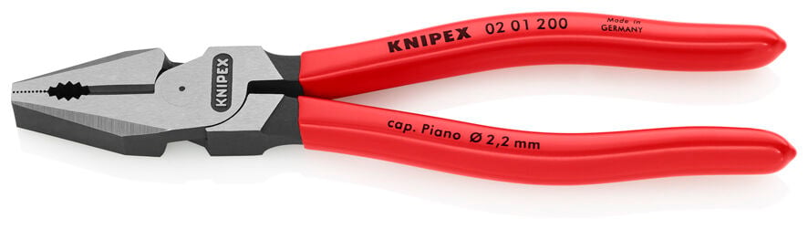 Knipex 02 01 200 Ağır Hizmet Kombine Pense