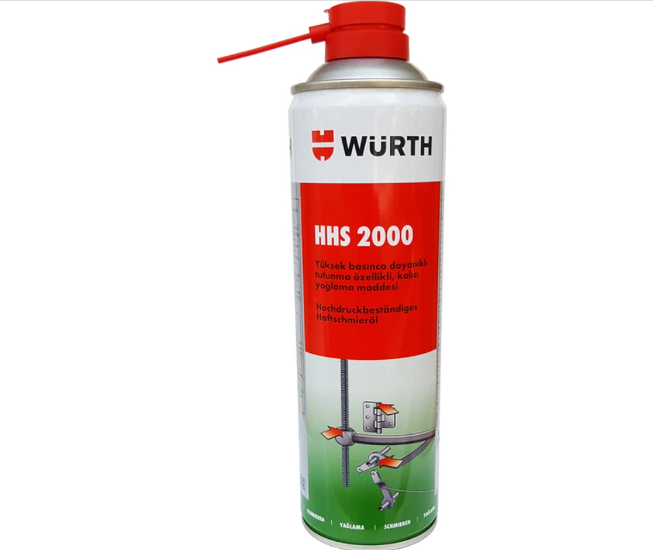Würth HHS 2000 Sıvı Gres Yağlama Spreyi 500 ML