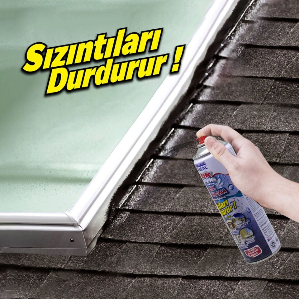 Vodaseal Leak Fix Kauçuk İzolasyon Spreyi Şeffaf  500 ml