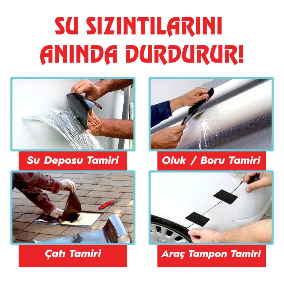 Vodaseal Leak Fix Yama Bandı Şeffaf