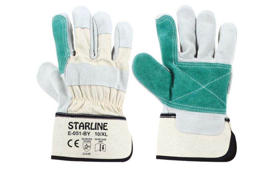 Starline Takviyeli Deri Eldiven E-051 BY
