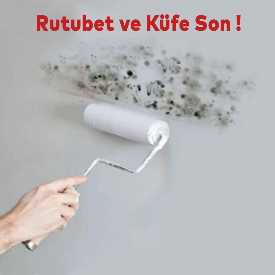 Vodaseal No To Nem Rutubet Küf ve Rutubet Önleyici Boya 1 kg Beyaz