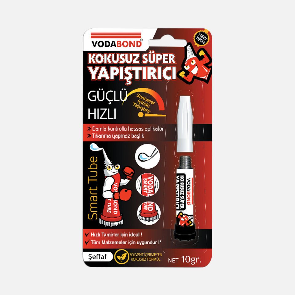 Vodabond Kokusuz Süper Hızlı Yapıştırıcı 10 gr
