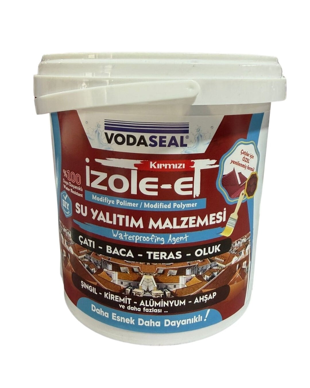 Vodaseal İzole Et Su Yalıtım Malzemesi Kırmızı 1 kg