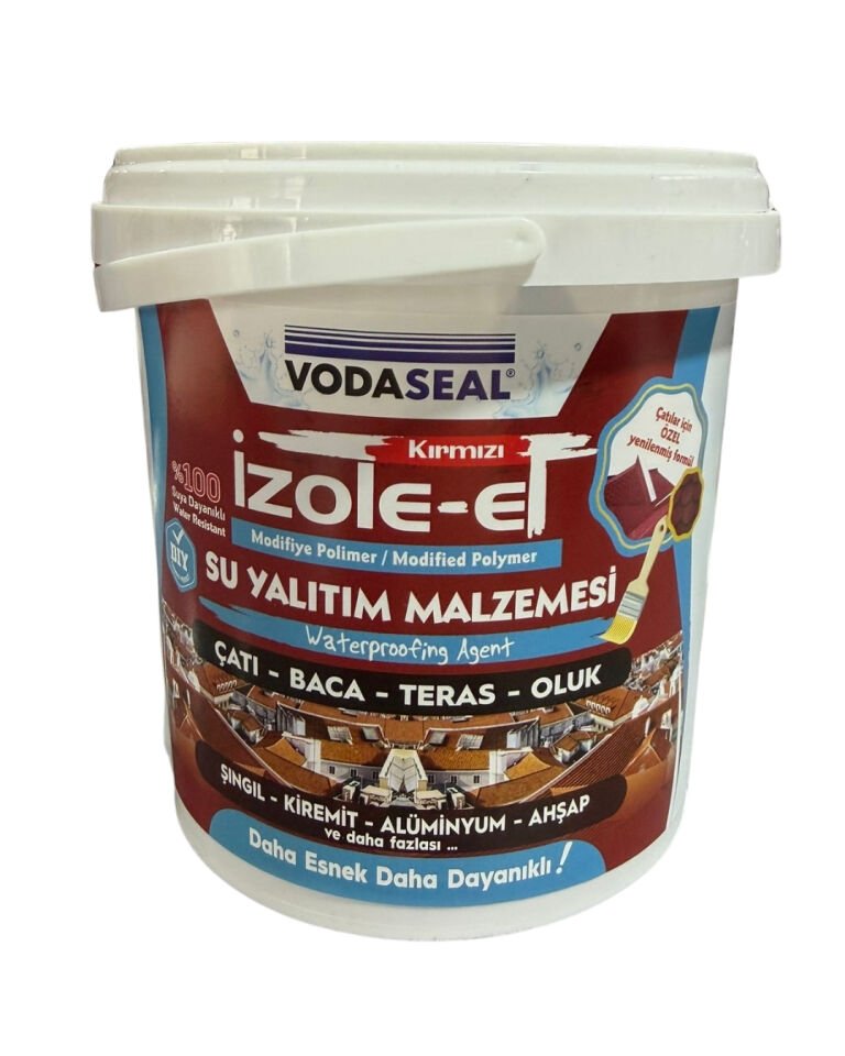 Vodaseal İzole Et Su Yalıtım Malzemesi Kırmızı 1 kg