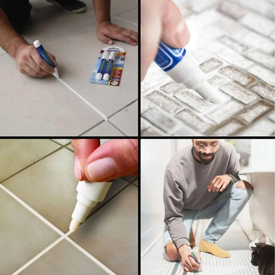 Vodasel Derz Kalemi 2'li Beyaz Eco Serisi
