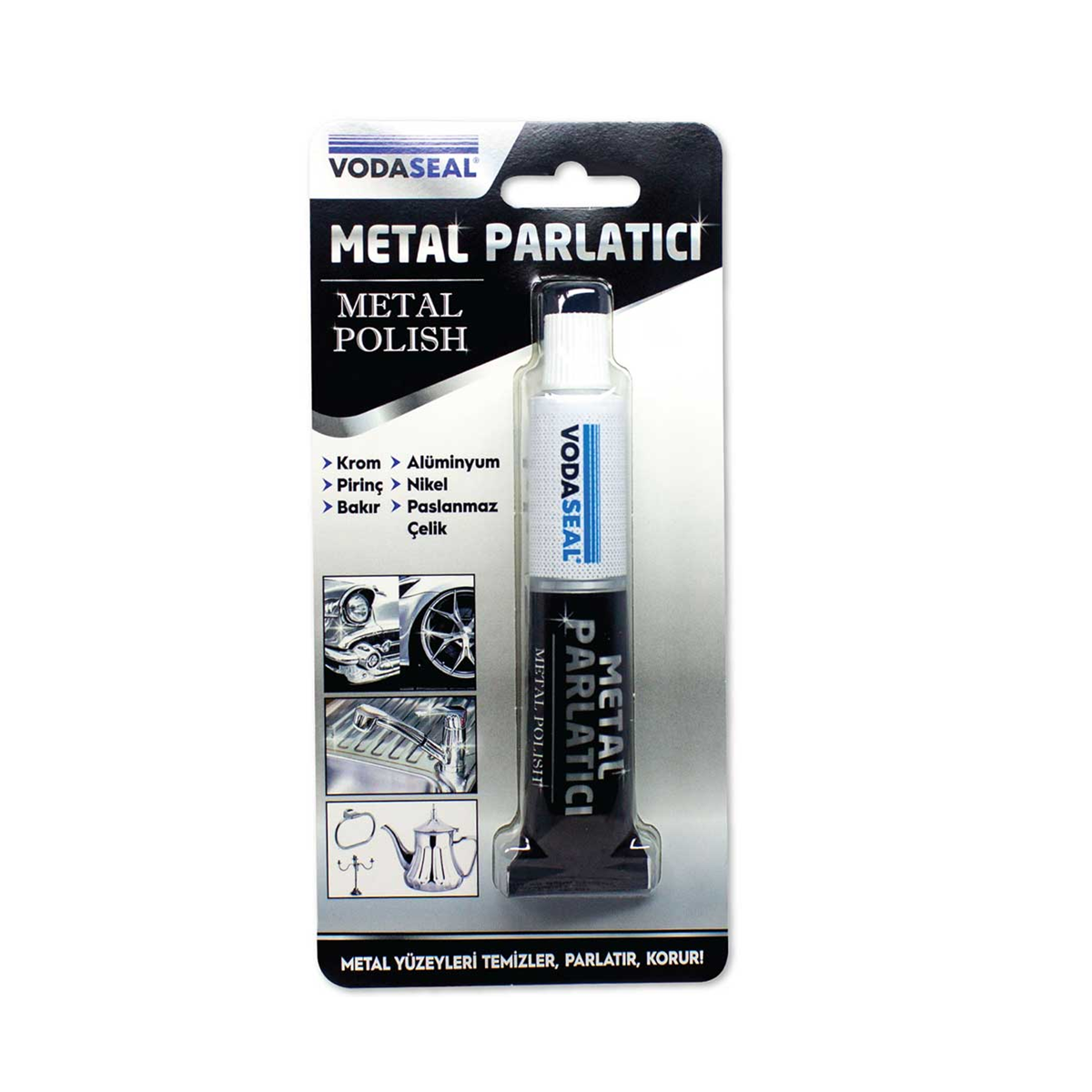 Vodaseal Metal Parlatıcı 40 gr Şeffaf