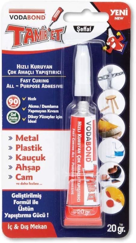 Vodabond Hızlı Kuruyan Jel Yapıştırıcı 20 gr