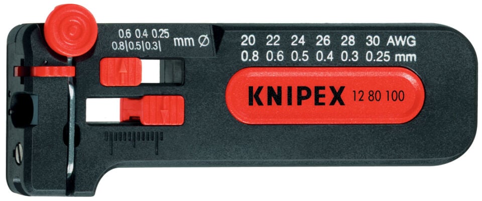 Knipex 12 80 100 Mını Kablo Sıyırma Aletı