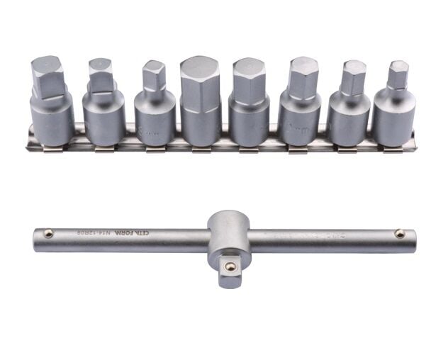 Ceta Form N14-12R09 9 Parça 3/8'' Karter Tapa Anahtar Takımı