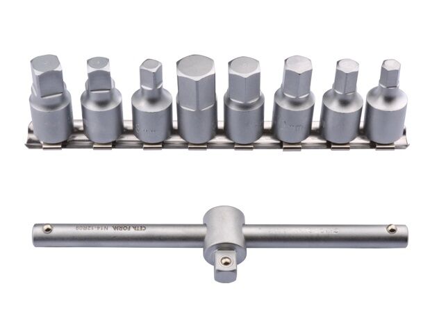 Ceta Form N14-12R09 9 Parça 3/8'' Karter Tapa Anahtar Takımı