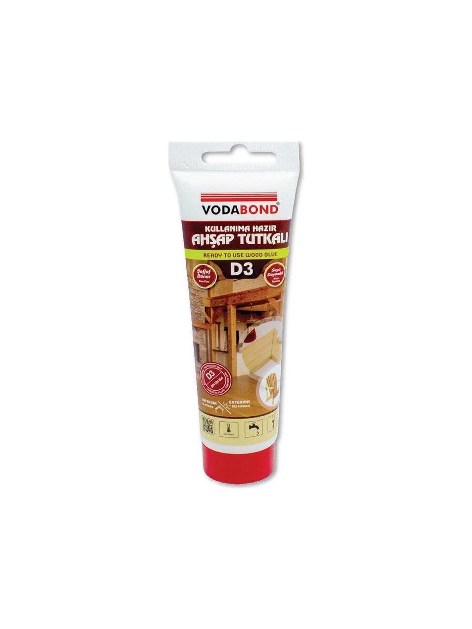 Vodabond D3 Ahşap Tutkal Şeffaf 150 gr