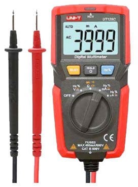 UNI-T UT125C True RMS Profesyonel Cep Tipi Dijital Multimetre