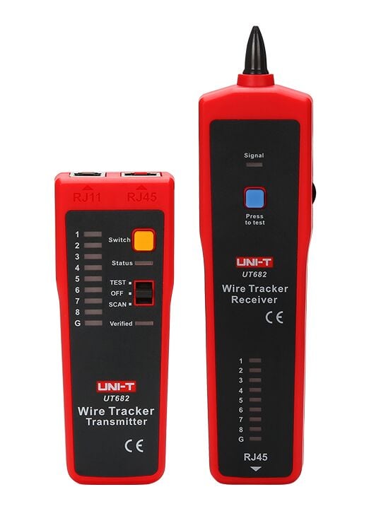 UNI-T UT682 Profesyonel Kablo İzleyici ve Takip Cihazı