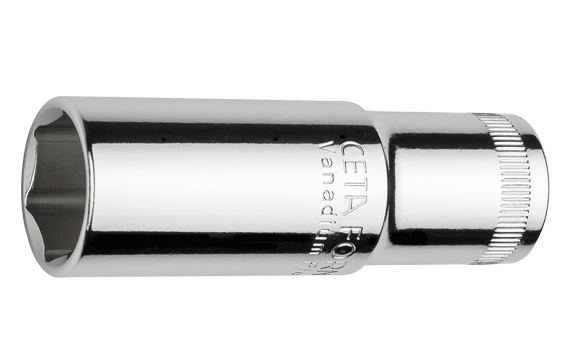 Ceta Form 1/4'' 7mm 6 Köşe Derin Lokma Anahtar C04-H070