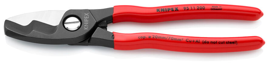 Knipex 9511200 Çift Bıçaklı Kablo Makası